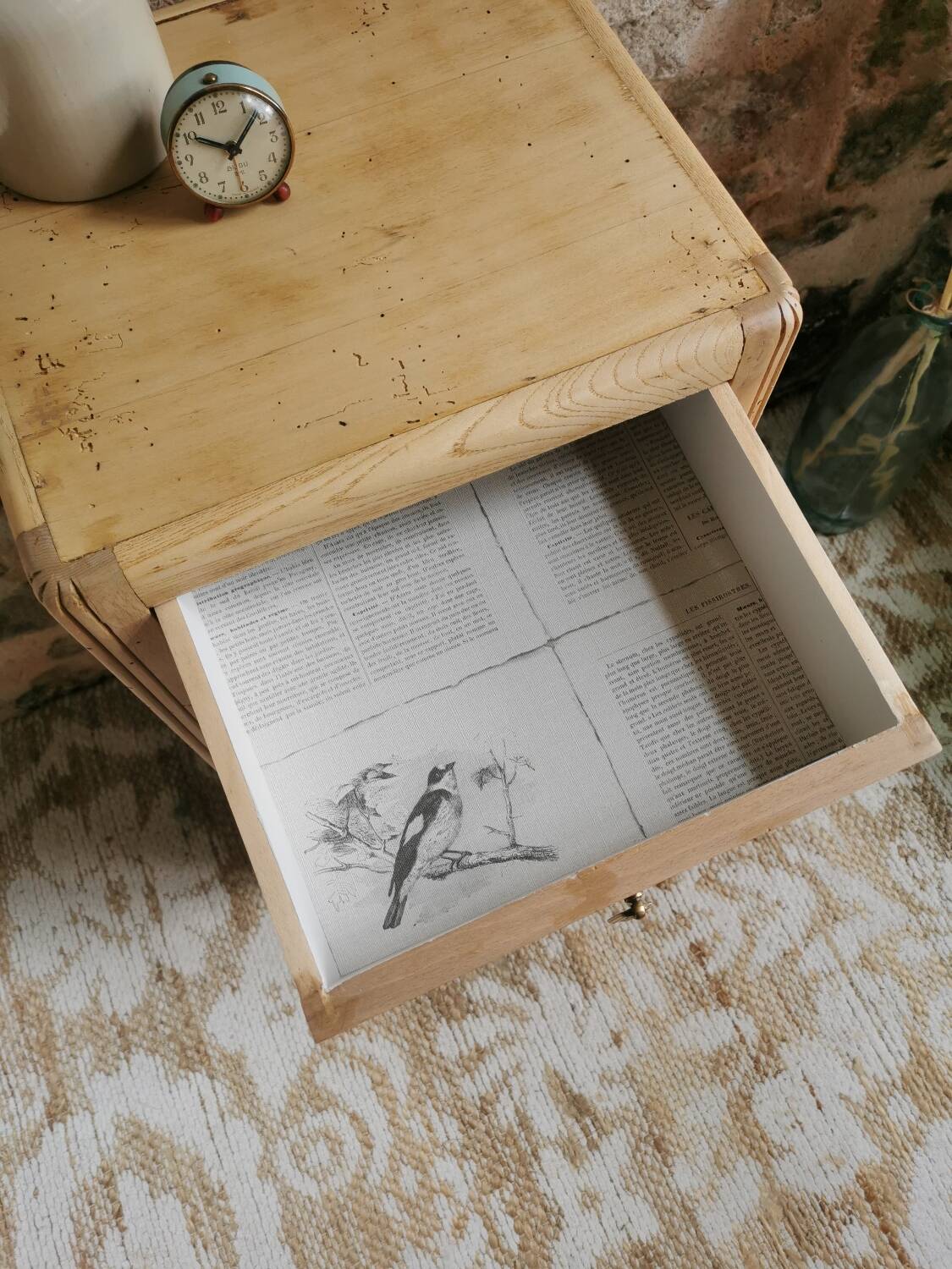 Art Deco Nightstand Fully Renovated