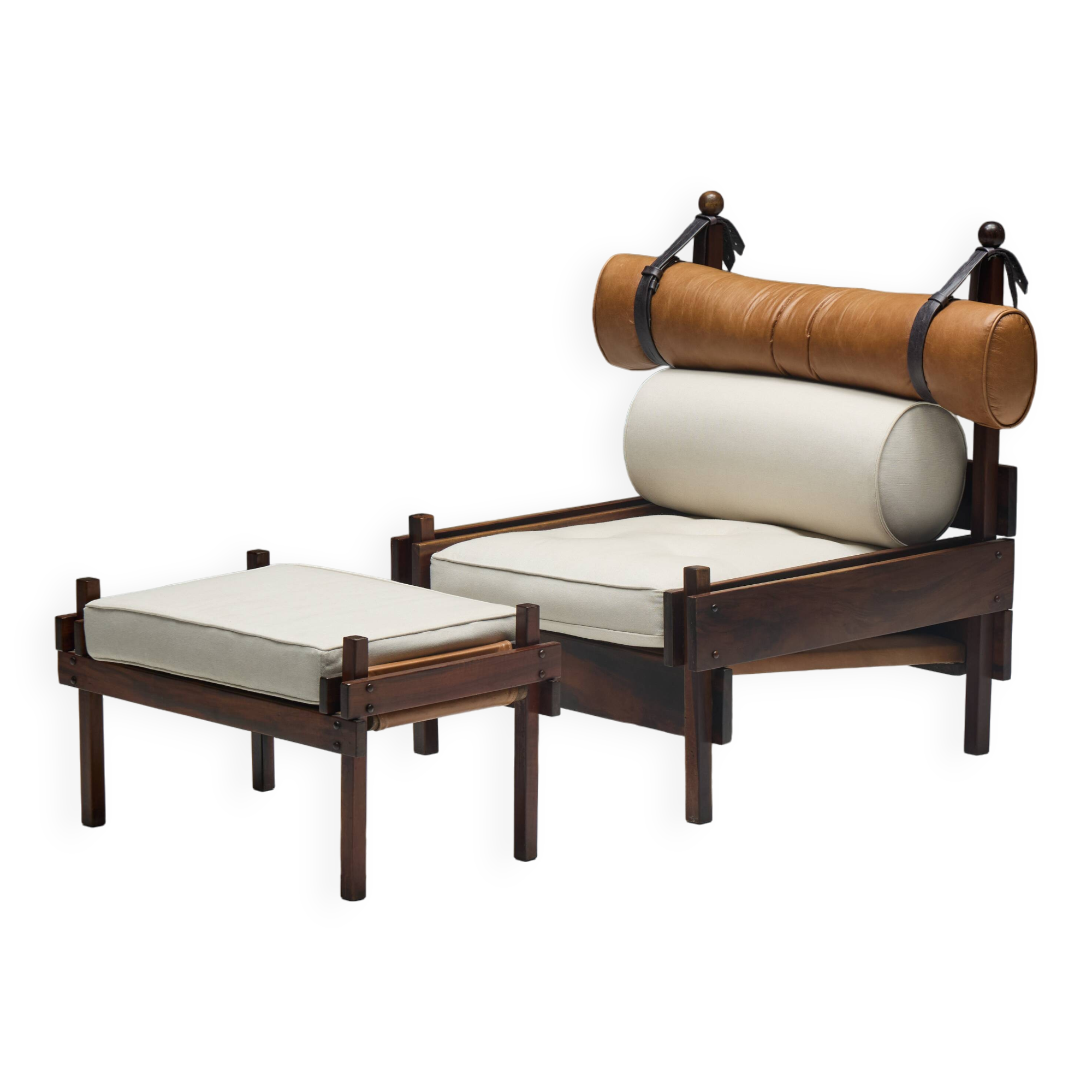 Fauteuil « Tonico » de Sergio Rodrigues, Brésil, 1965