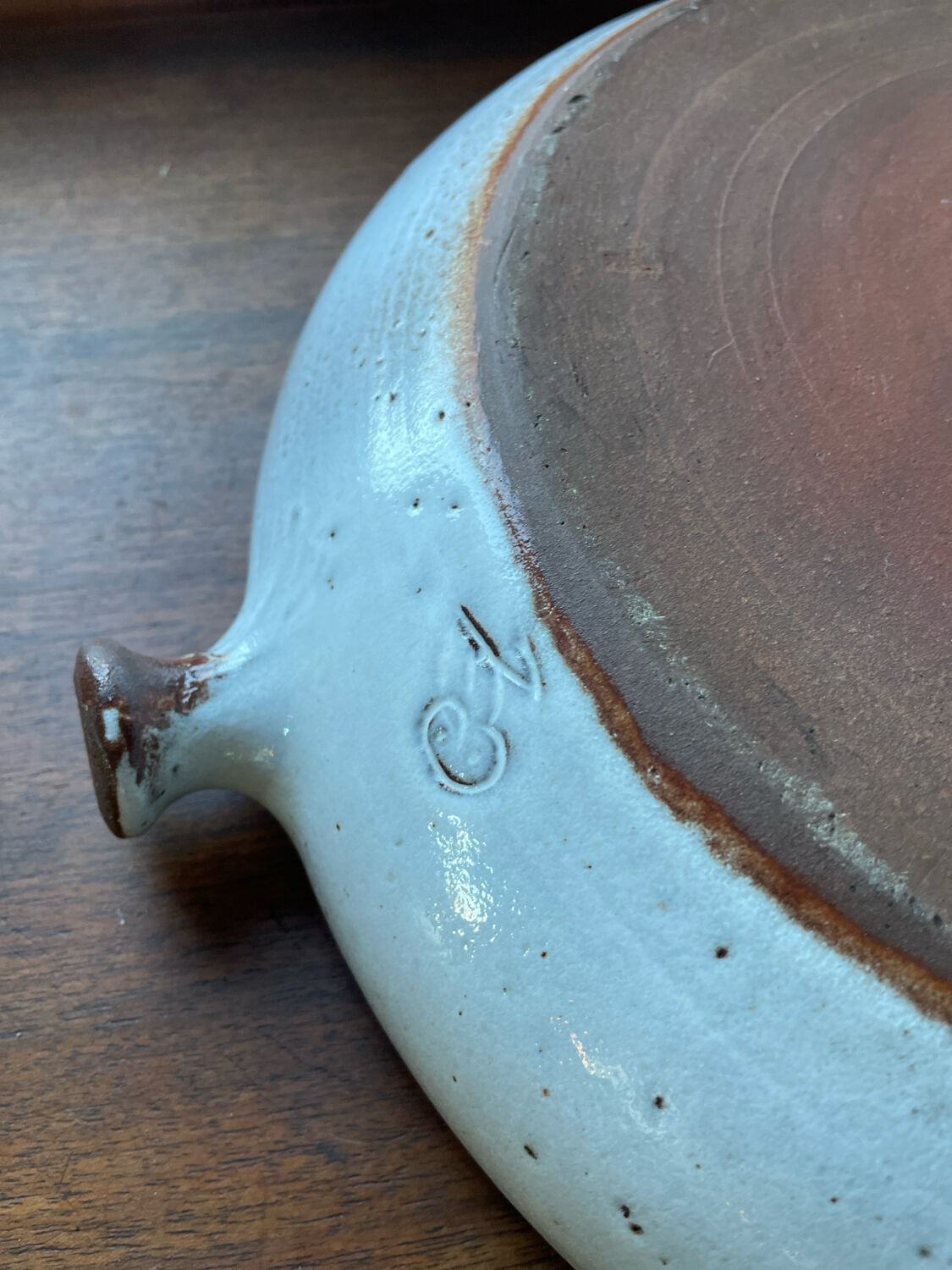 Ceramic plate by Jeanne and Norbert Pierlot