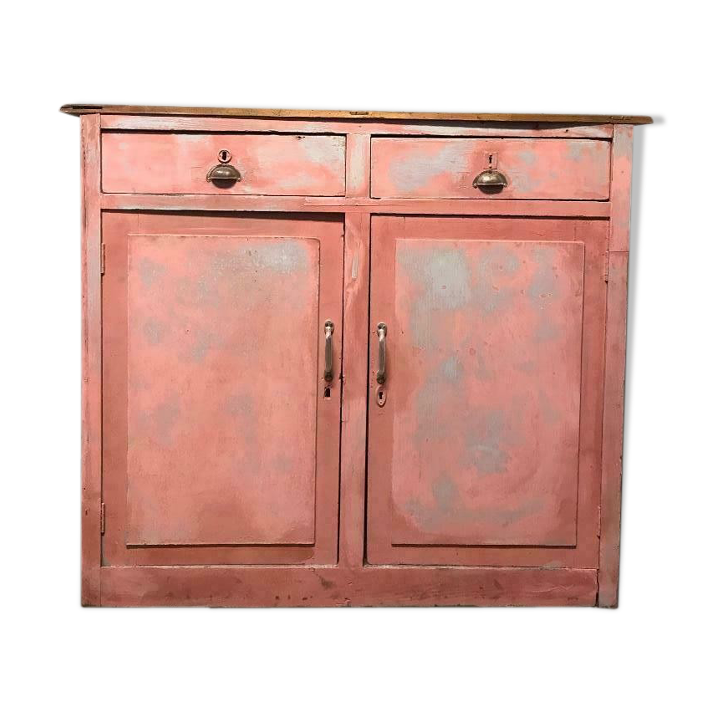 Commode rose vintage