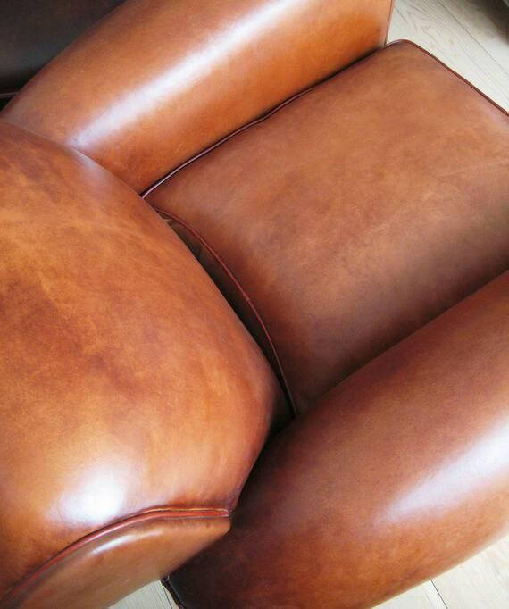 Club Chair model cognac Henry