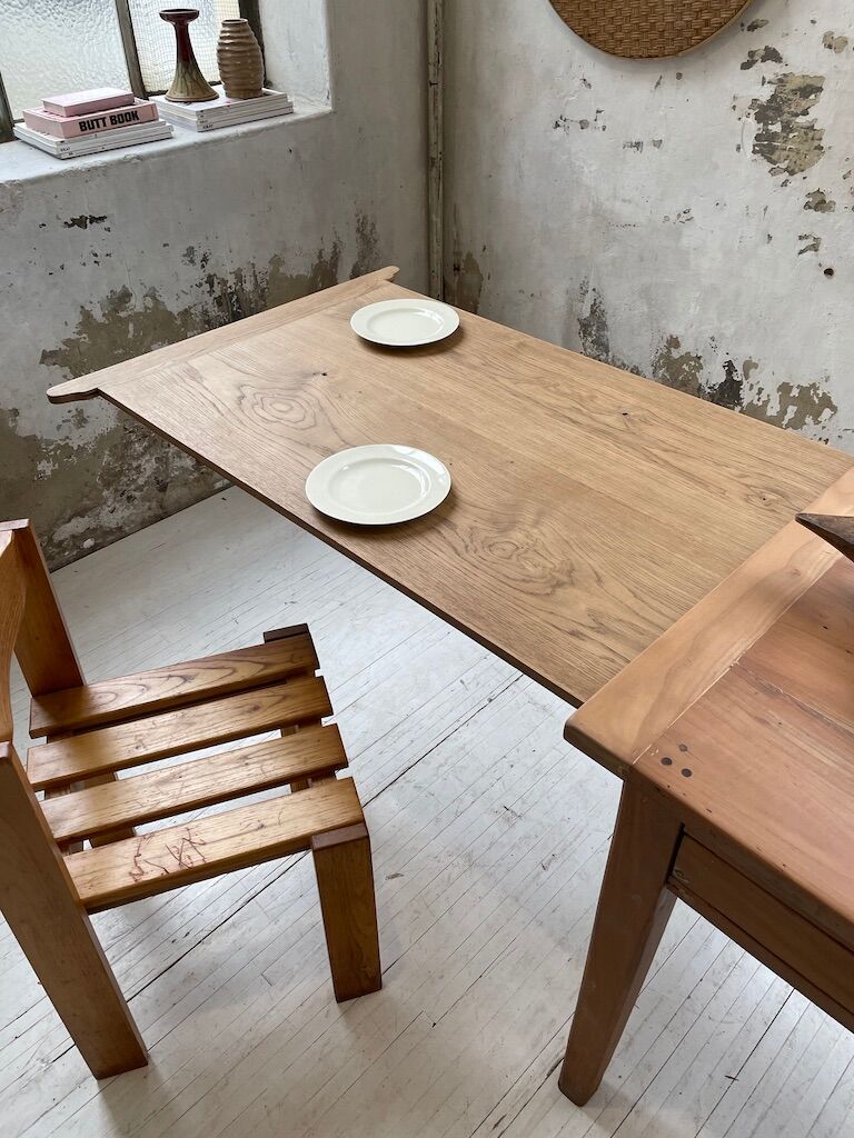 Cherry farm table - oak 2m60