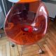 Eros Orange chair by designer Philippe Starck for Kartell