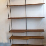 Industrial shelf wood and metal