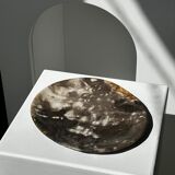 Dish in petrified wood