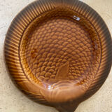Series of 9 vintage Sarreguemines fish plates