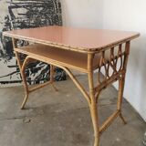 Rattan desk