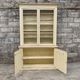 Bibliotheque showcase buffet two mid-19th body in white patina fir
