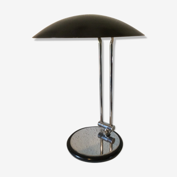 Black vintage Aluminor lamp
