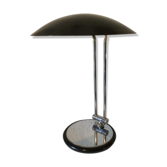 Black vintage Aluminor lamp