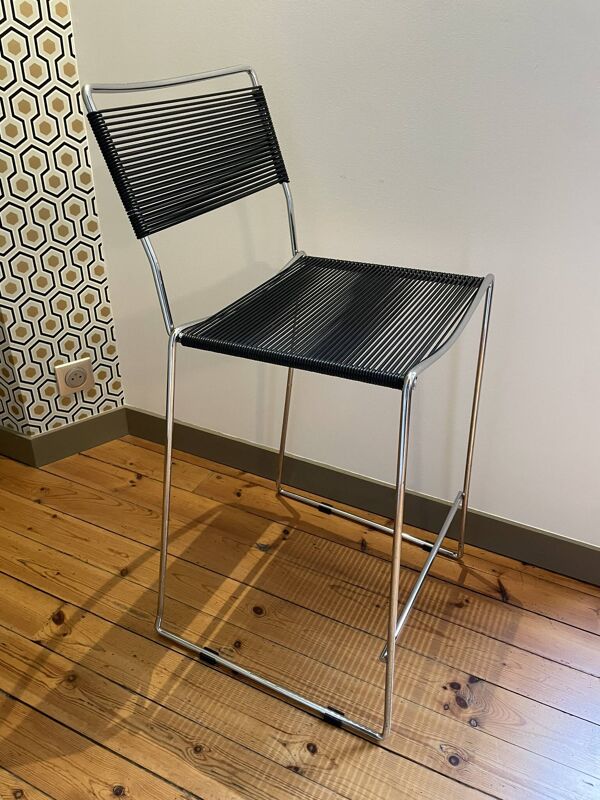 Tabouret haut Spaghetti Giandomenico Belotti