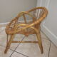 Child 60s rattan chair