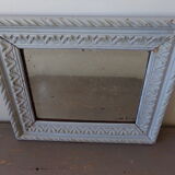 Ancien miroir au mercure