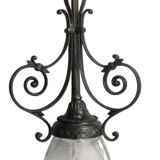 Art deco chandelier suspension