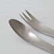 Arne Jacobsen salad servers for Georg Jensen 1970