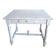 Henri II style desk in painted wood with trompe-l'oeil marble