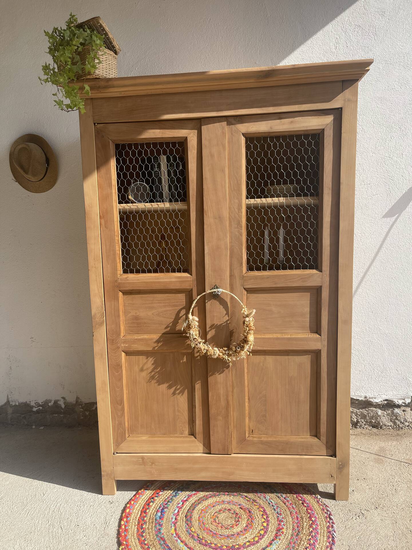 Armoire parisienne /vaisselier/bibliothèque