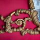 19th Century Florentine Eclectic Gilt Wood Mirror with Cinematic Provenance