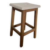 Tabouret vintage en chêne 260351