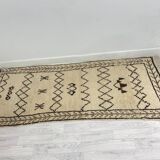 Handmade Moroccan Berber carpet 230 x 90 CM
