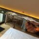 Large rectangular beveled mirror 120x80 cm