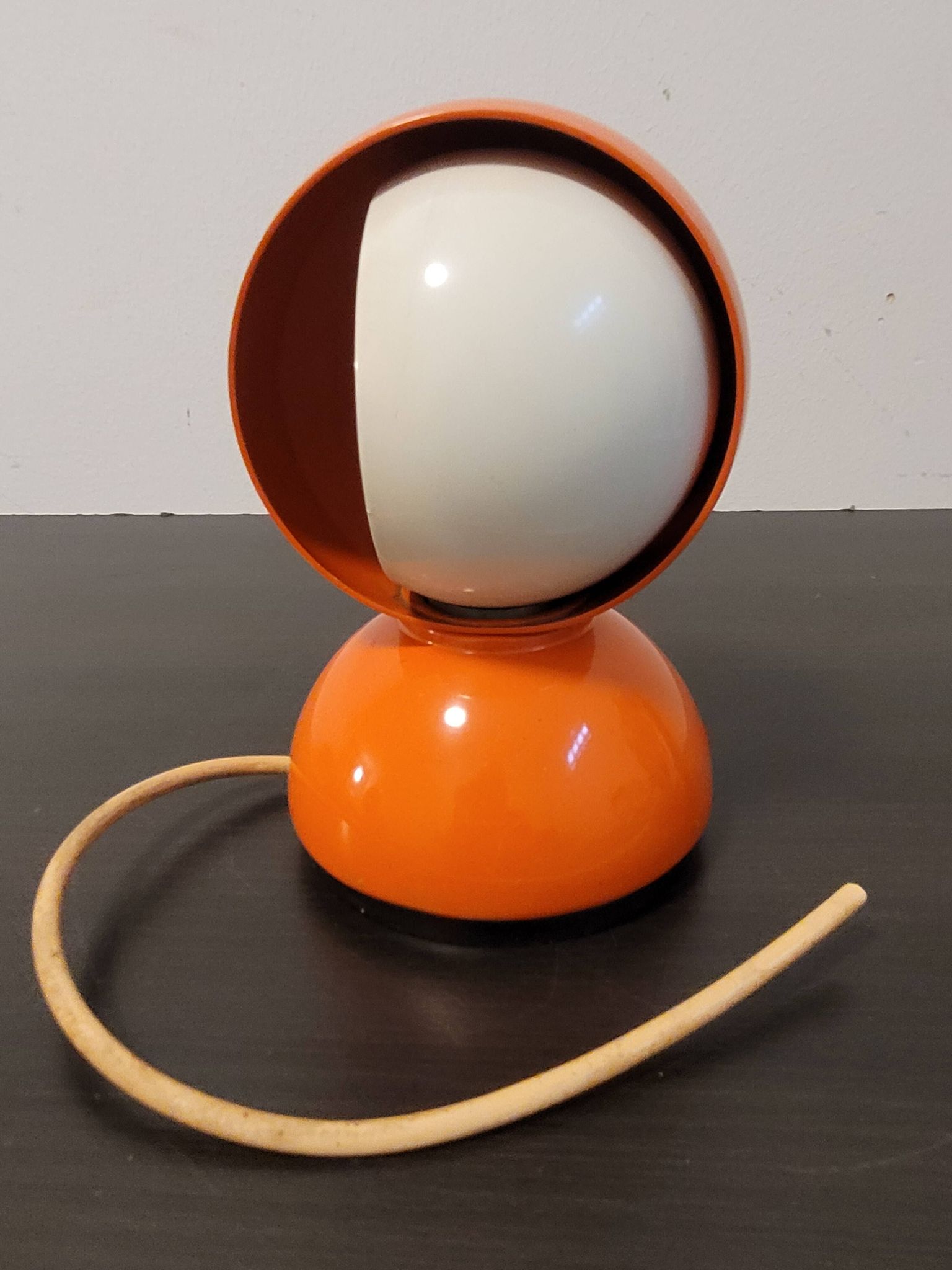 duo of artemide-milano eclisse lamps by vico magistretti
