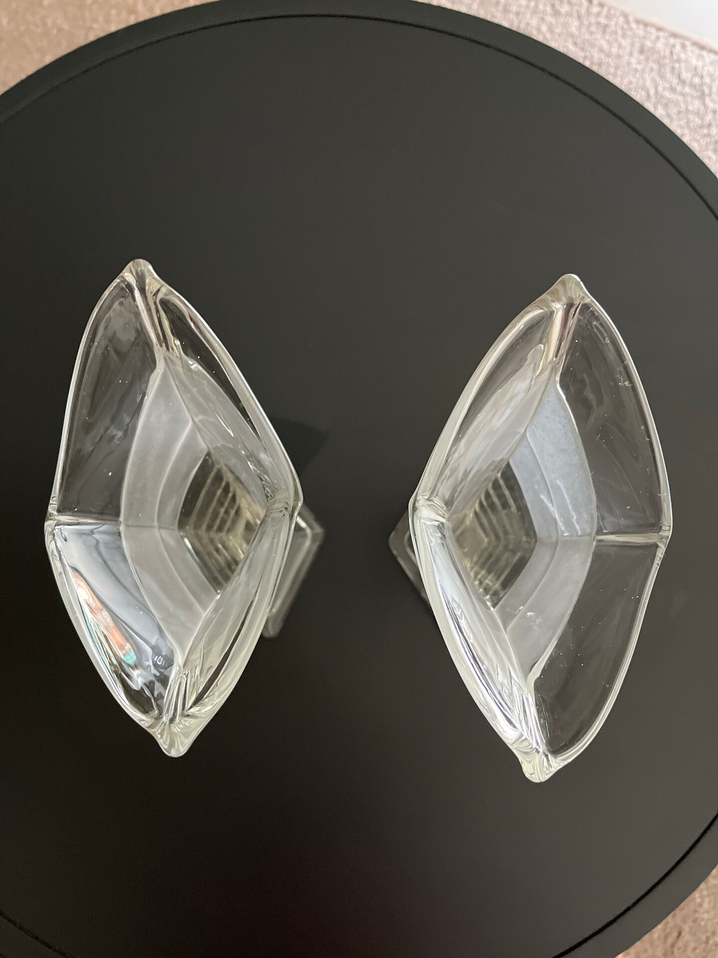 Pair of Bohemian vases