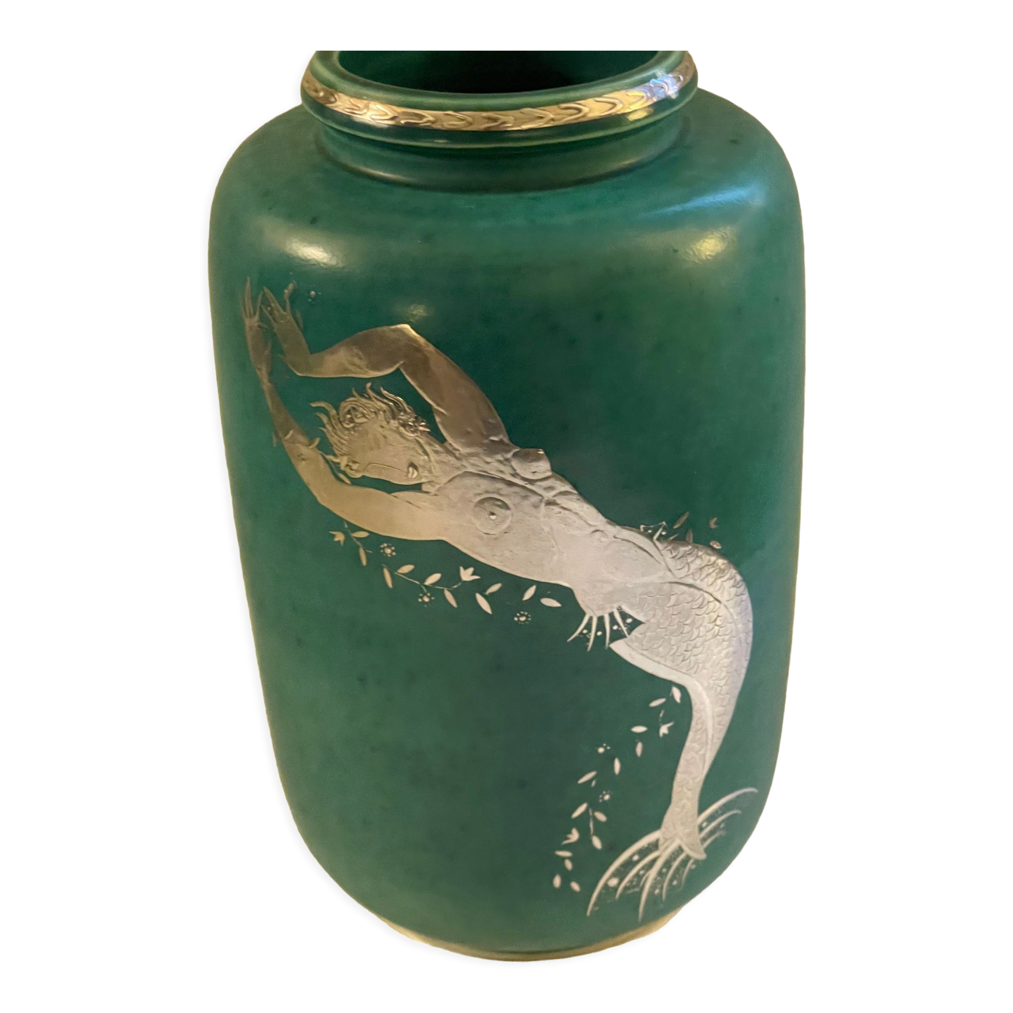 Vase Gustavsberg argenta wilhelm kage