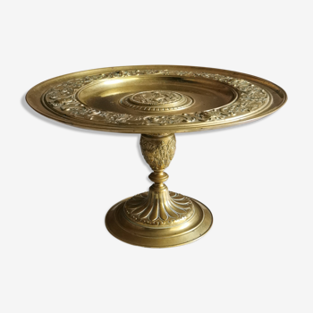 Coupe ancienne en bronze "decor a l' antique"