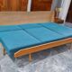 Lysecky Nabytok sofa bed, Czech vintage 1960s