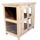 Buffet en teck birman ancien