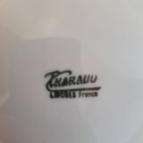 6 Limoges oyster plates