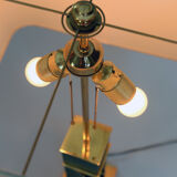 Broad hollywood regency table lamp, 1970s
