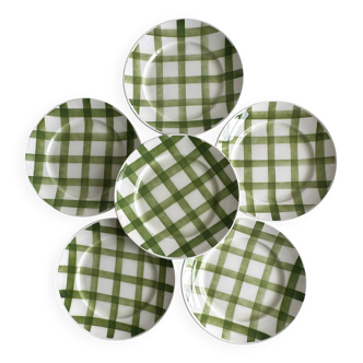 6 assiettes Moulin des Loups