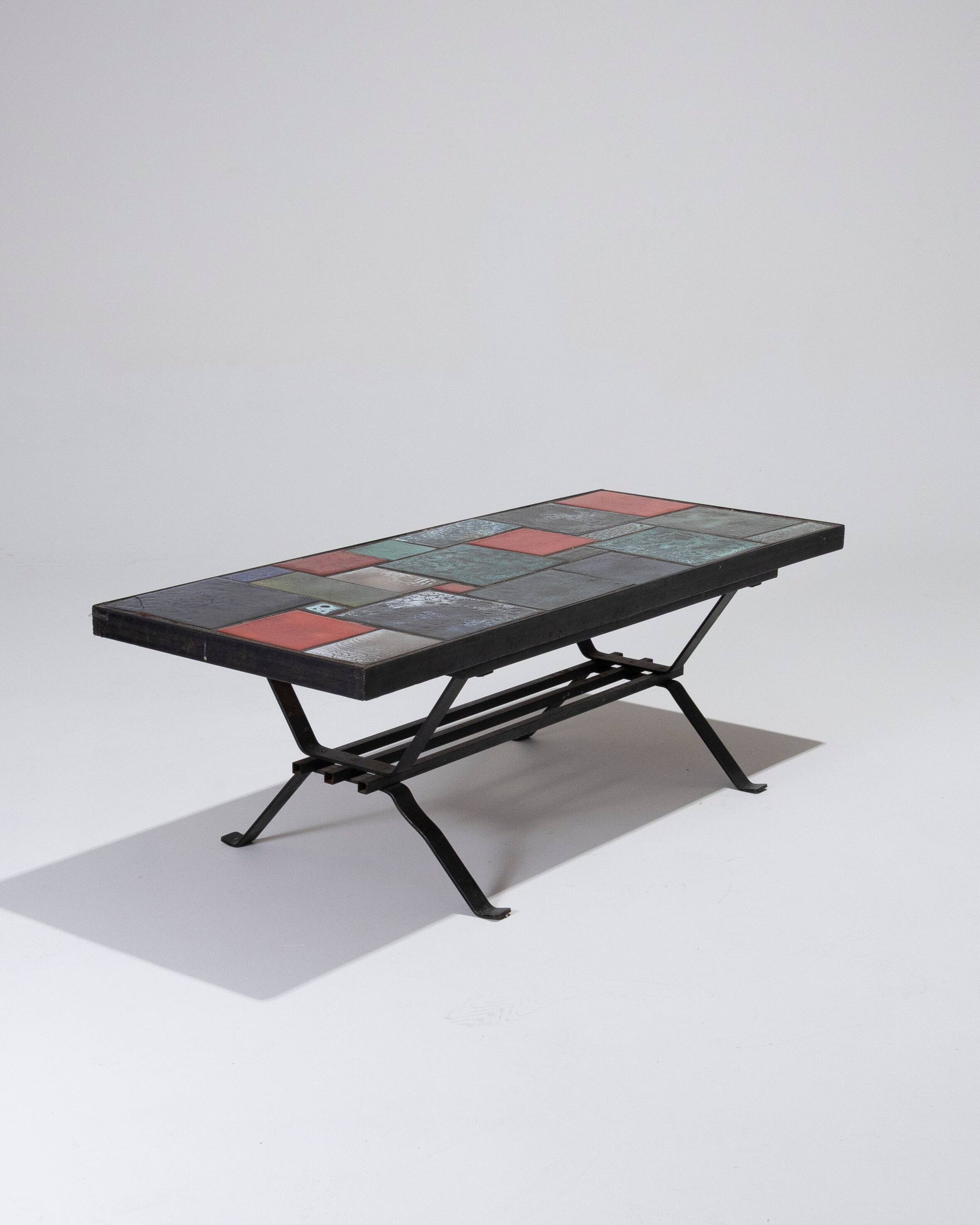 Ceramic coffee table, 1960s