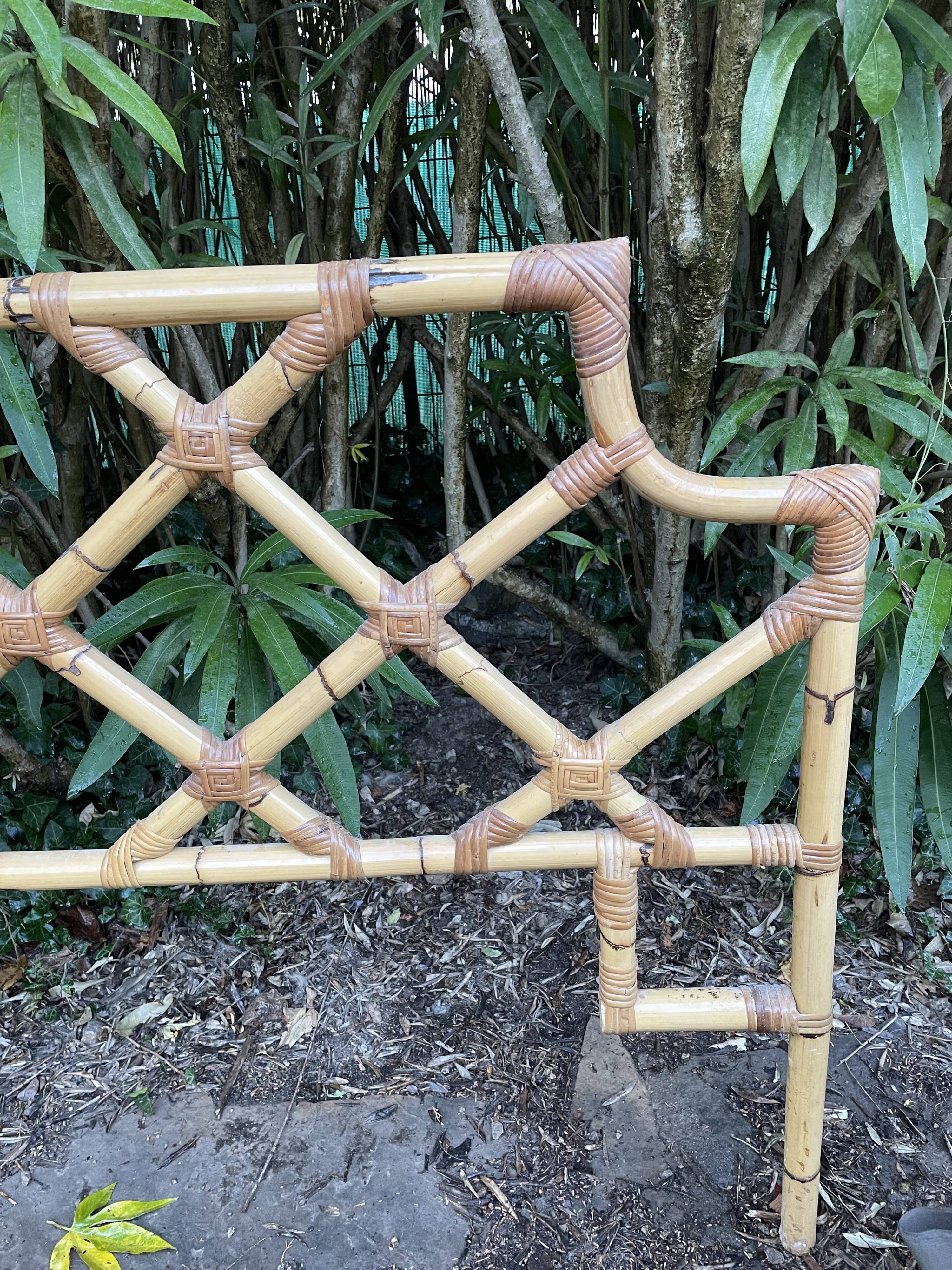 Rattan headboard 158cm