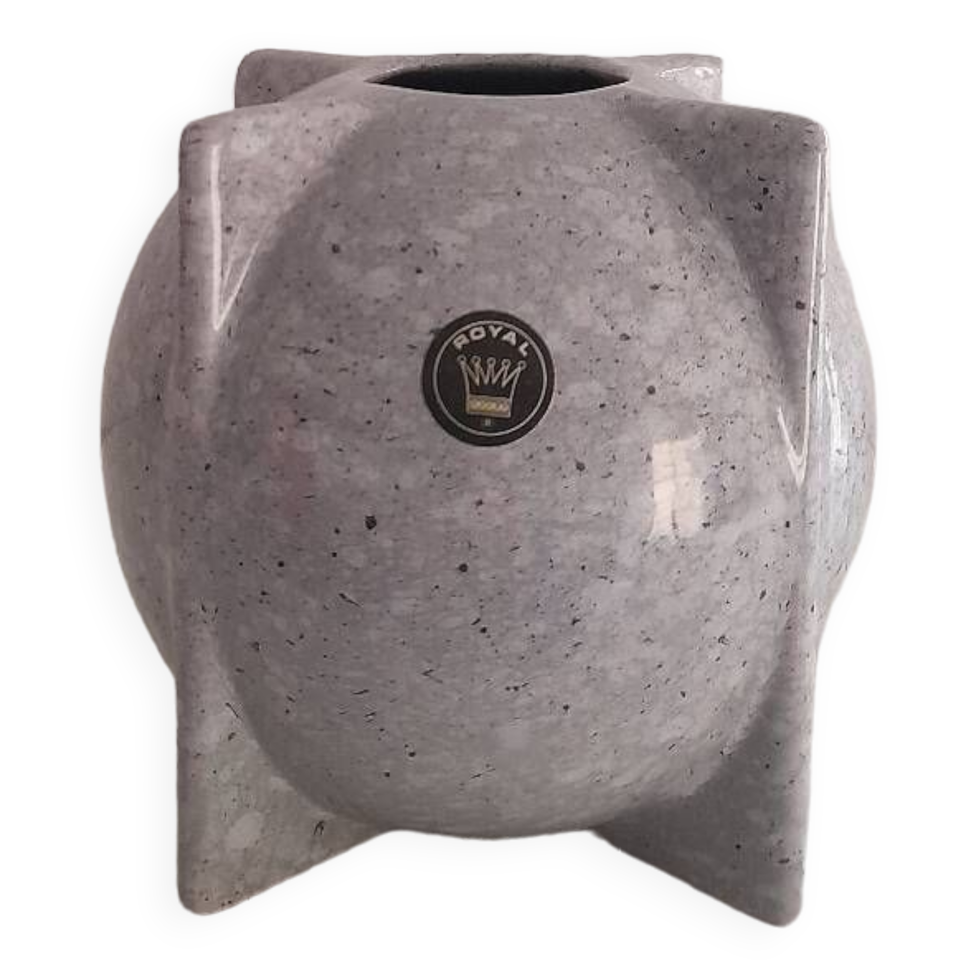 Royal Postmodern Atomic Ball Vase