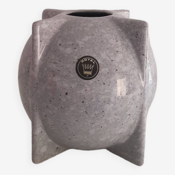 Small royal postmodern atomic ball vase