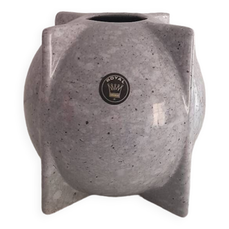 Small royal postmodern atomic ball vase