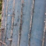 Solid gate, garden iron, H227x110cm, old, exterior door
