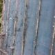 Solid gate, garden iron, H227x110cm, old, exterior door