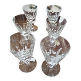 6 Saint Louis Port glasses, jersey model