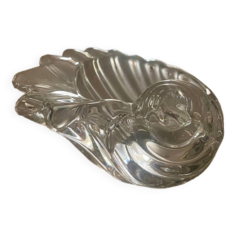 Empty crystal shell pocket from Vannes.