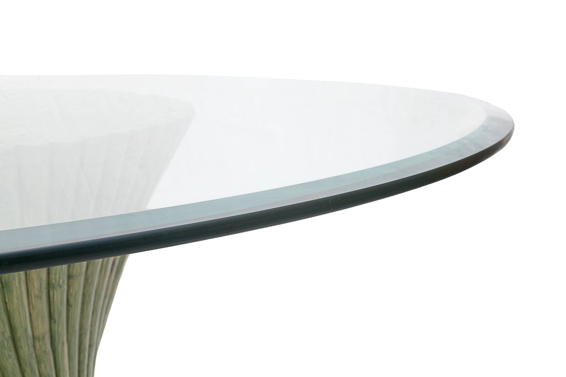 Rattan lounge by Maugrion, 1980