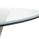 Rattan lounge by Maugrion, 1980