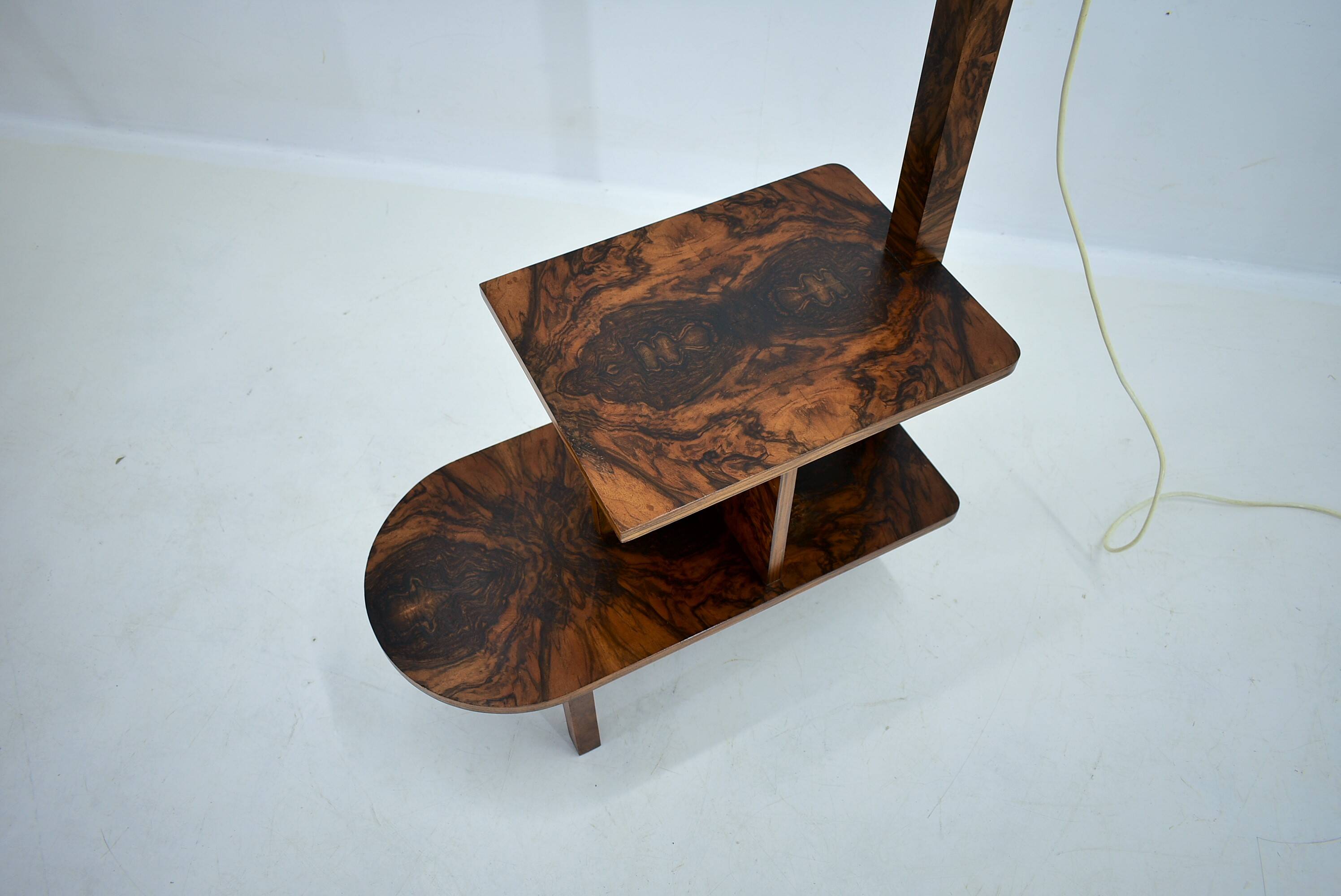 1930s Art Deco Floor Lamp, Czechoslovakia