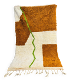 Handmade Berber rug in wool 150/250m