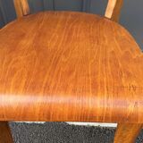 4 Scandinavian chairs vintage bistro