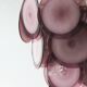 Murano Glass Discs Chandelier from AV Mazzega, 1970s