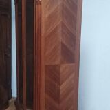 Rocaille walnut cabinet